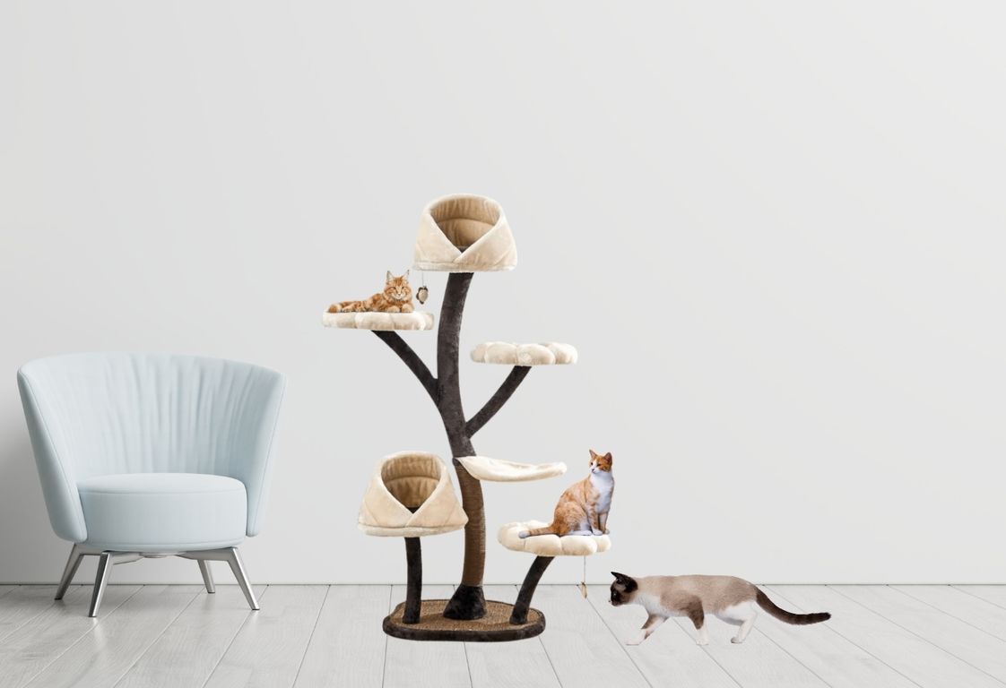 Kratzbaum für große Katze