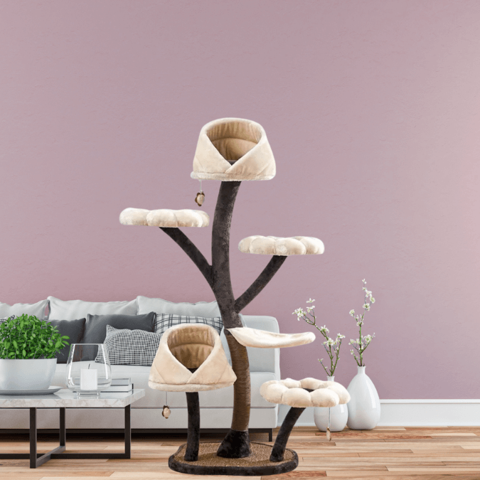 Kratzbaum Blume
